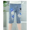 2017 Baby Boy Fashion Mid Waist Holes Jeans Shorts Solid Kids Pants New Arrival Summer Ripped Denim Shorts For Boys Teenagers